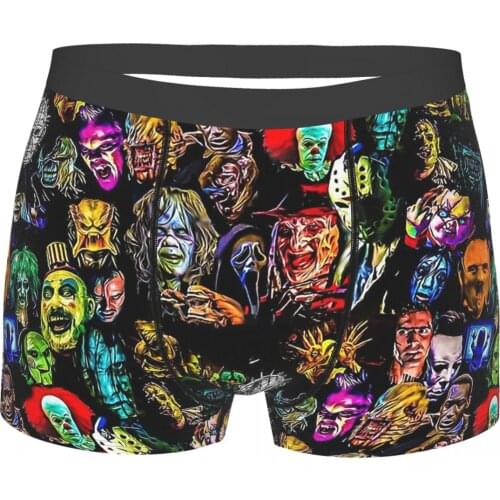 Horror Film Baddies Legends Alien Ripley Space Horror Movie Underpants Cotton Panties Mens Underwear Ventilate Shorts