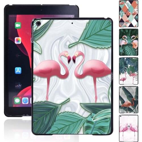 Flamingo Series Tablet Hard Shell Case for Apple IPad 8 2020 8th Generation 10.2 Inch Drop Resistant Protective Case+Stylus