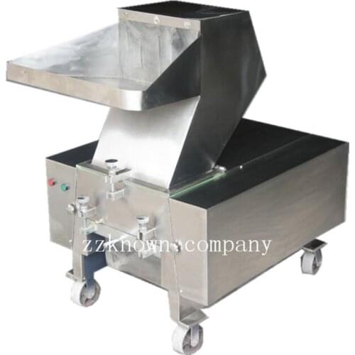 Stainless steel 200kg/h bone crushing machine pig chicken beef crusher machine for sale