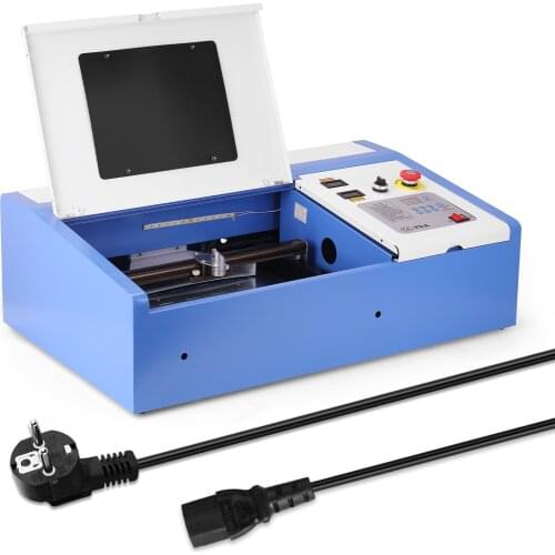 40W 220V CO2 USB Laser Engraving Cutting Machine for Wood and Plastics Multifunctional Engraver Cutter with Digital Display