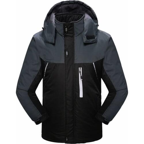 Winter Coat Ski Jacket Men Snowboard Jacket Waterproof Outdoor Mountaineering Hiking Sportswear Warm Windproof Ski Suit Clothing