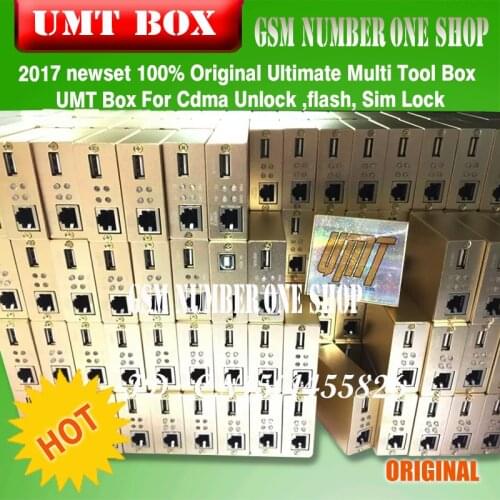 100% Original Ultimate Multi Tool Box UMT Box For Cdma Unlock ,flash, Sim Lock Free Shipping