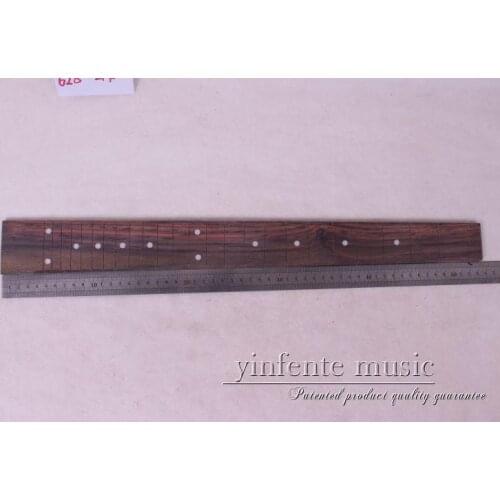 New high Quality 1 x 24.75"electric Guitar Fretboard electric guitar rose Wood Fretboard Parts7# inlay