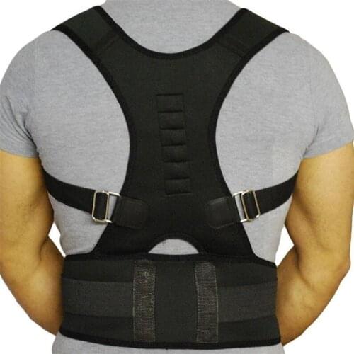 10 Magnetic Therapy Men Orthopedic Back Posture Corrector Back for Braces Supports Belt Shoulder Correct Brace Correcteur de