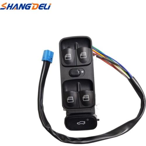 For Mercedes C Class W203 C180 C200 C220 Front Left Driver Side Electric Power Window Control Switch