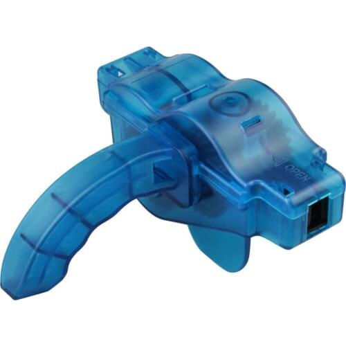 Dropshipping Portable Bicycle Chain Cleaner Bike Brushes Scrubber Wash Tool Mountain Cycling Cleaning Kit Outdoor Accessory