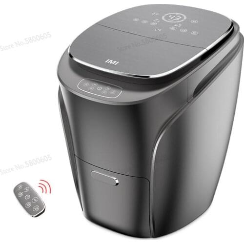 Foot bath, foot washing, automatic massage, heated footbath barrel, high depth barrel, home foot bath, electric over the calf