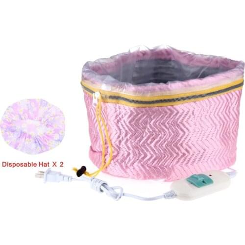 Waterproof Anti-electricity Control Heating Electric Hair Thermal Treatment Beauty Steamer SPA Nourishing Hair Care Cap