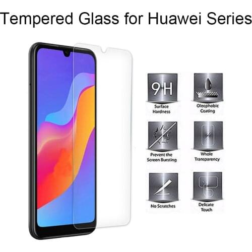 Screen Protector for Huawei P30 P40 P20 Lite Cell Phone Glass on Huawei P8 P9 P10 Lite 2017 Tempered Glass for Huawei P10 Plus