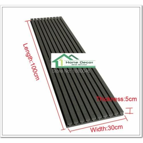 New Arrival acoustic foam Soundproof acoustic panel studio foam Fast EMS shipping 6pcs size 100*30*5cm No Compress packing