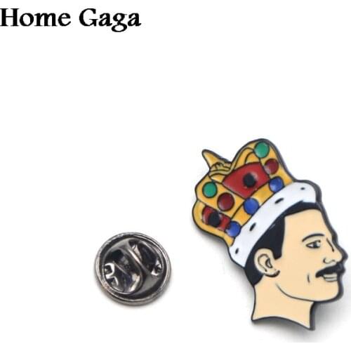 D0658 Homegaga Singer Pride Brooches Pins Badges medal Jewelry insignia For shirt backpack clothes bag shoes hat
