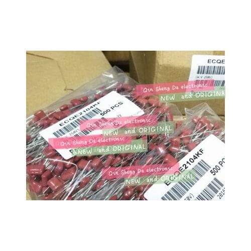 CBB thin film capacitorORIGINAL FOR ECQE 1040.1UF 250V 104K P7.5