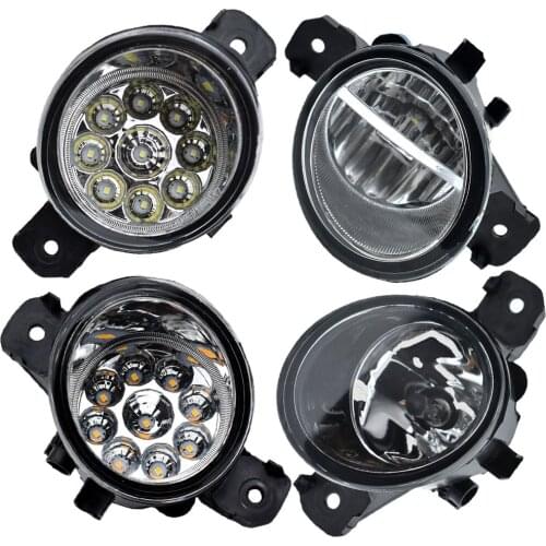 Halogen Fog Light Car Front LED Fog Lamp White yellow For Renault Clio VelSatis Koleos Modus Thalia Master Laguna Espace Symbol