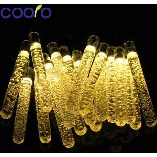 20LED String Lights Solar Powered Fairy Light For Wedding Christmas Party Festival Outdoor Indoor Decoration