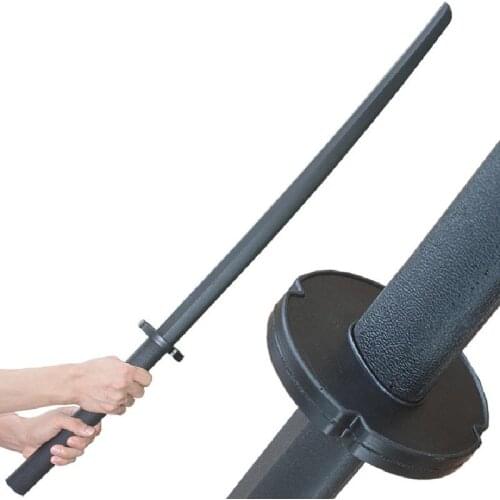 PU Rubber Bushidou Practic Knife Sword Stick Weapon Toy Coaplay Iaido Katana Train Ninja Samurai Sword Weapon Prop Toy for Teen