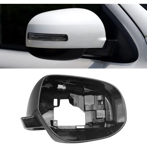 Car Outside Rearview Mirror Frame Side Rear View Mirror Cover Hood Lid for Mitsubishi Outlander 2013-2018