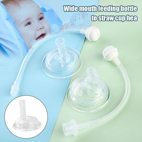 2020 Wide-caliber Sucking Nozzle Conversion Head for Baby Bottle Feeding Bottle