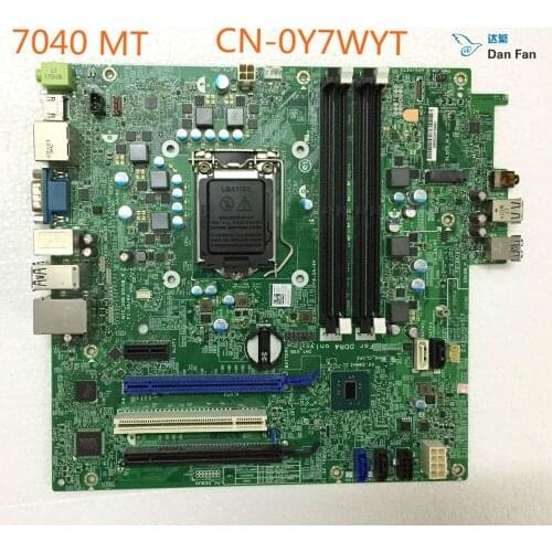 CN-0Y7WYT For DELL 7040 MT Desktop Motherboard Y7WYT WCMG4 MIQ17OR/Swordfish DDR4 LGA1151 Mainboard 100%tested fully work