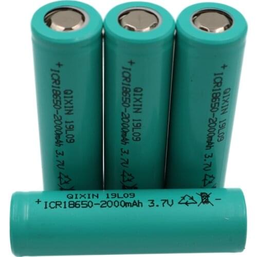 C&P 2000mAh 4pcs 18650 battery discharge rate more than 10C 20A high rechargeable Li-ion power tool battery batteries Cell cells