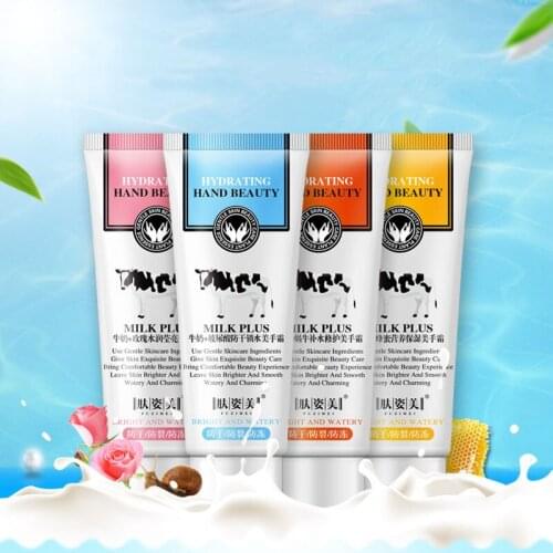 Milk Hand Cream Essence Nourishing Skin Care Rejuvenation Anti Chapping Hyaluronic Acid Moisturizing Smoothing