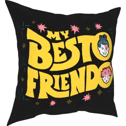 Jujutsu Kaisen My Besto Friendo Todo Aoi Pillowcase Soft Polyester Cushion Cover Decorative Anime Throw Pillow Case Cover Home
