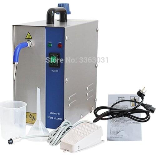 Steam Cleaning Machine for Jewelry Tools Gem Diamond Cleaner Machine with Steam 2L