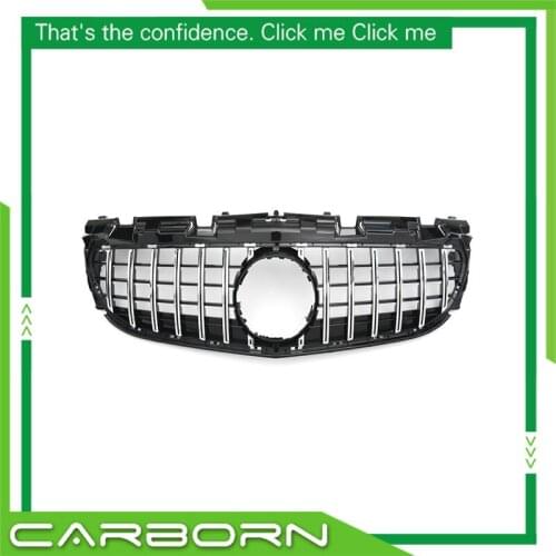 For-Mercedes-Benz SLC-class SLC200 SLC260 SLC300 SLC43 R172 2016-2018 GT Style Front Bumper Racing Grille