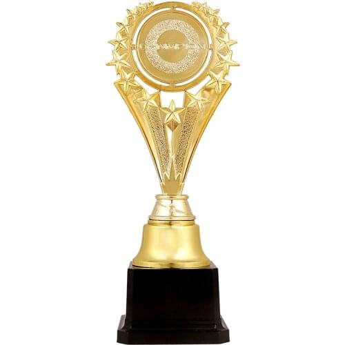 Plastic trophy custom High quality custom gold trophy cheap Childrens trophy hot sales ABS medals trophies