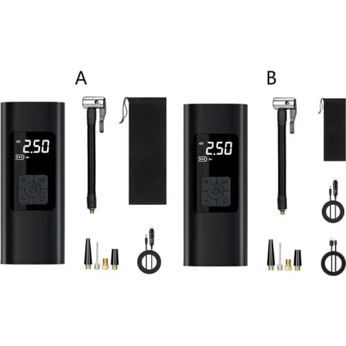 150Psi/6000mAh Portable Air Compressor Multifunctional Air Pump Tire Inflator with Bright Emergency Flashilight