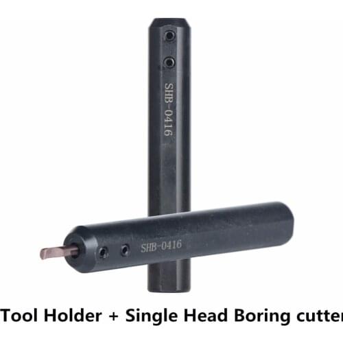 Small Hole Boring Cutterr Handle 2mm-7mm Path Inner Hole Boring Cutter and Tool Holder 16mm-20mm with Single Head Boring Tool