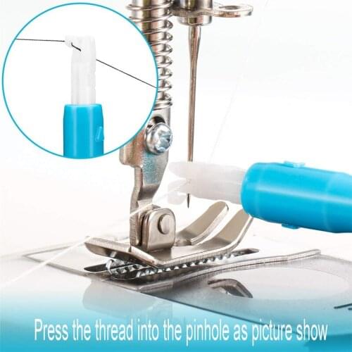 DIY Sewing Needle Threader Hand Machine Sewing Automatic Thread Device For Elderly Housewife Quilting Tool Sewing Accessories