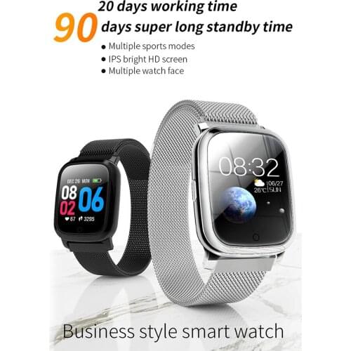 Smartwatch 1.3" Color Screen Heart Rate Sleeping Monitoring Multi-functional Bluetooth Bracelet IP67 Waterproof Smart Watch