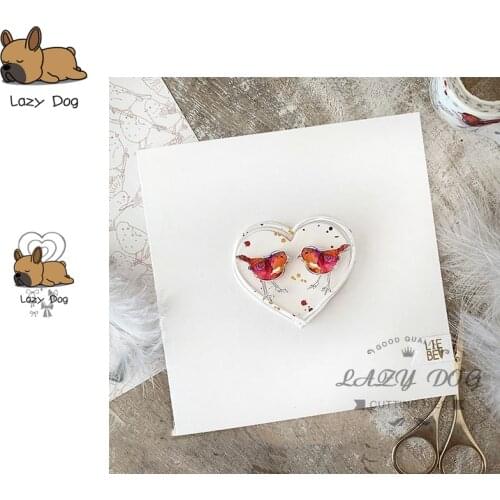 Love Bow Adornment Metal Cutting Dies Scrapbooking Stencil DIY Decorative Craft Embossing Die Cuts Card Making New Dies For 2020