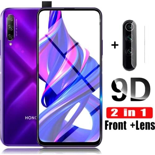 9D Protective Glass For Huawei Honor 9X Premium Camera Glass Protector on Honer 9x 10X Lite Hono 9 X X9 HLK-L21 6.59" Film Armor