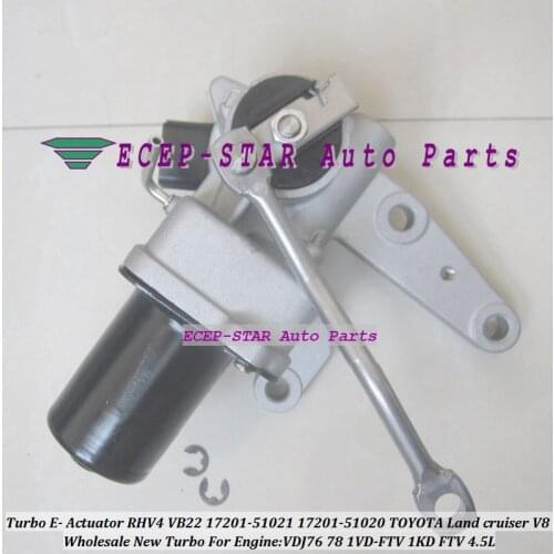 1pc Turbo Electronic Actuator RHV4 VB22 17201-51020 17201-51021 For TOYOTA Land Cruiser 200 series D-40 V8 1VD-FTV VDJ76 4.5L