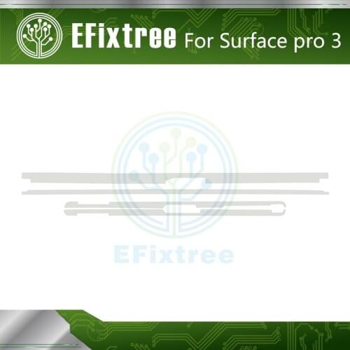 10 PCS Full Set Screen LCD Sticker For Microsoft Surface Pro 3 Display Screen Set Tape Adhesive Stripe Paper