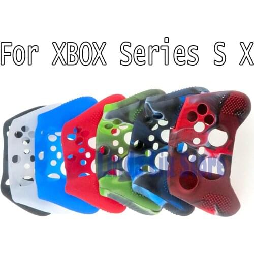20PCS Anti slip Stick Grip Protector Silicone Rubber Cover Skin Case For Xbox Series X S Controller Gamepad Accessories