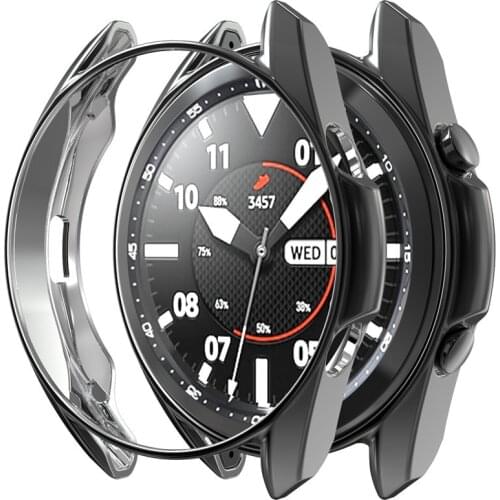 Case For Samsung Galaxy Watch 3 41MM 45MM Active 2 40MM 44MM Soft Cover Accessories Protector Silicone Screen Protection Bumper