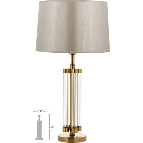 Buhara Decorative Bronze Table Lamp