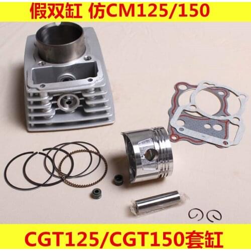Engine Parts Motorcycle Cylinder Kit For CGT150 CGT125 Imitated CM150 CM125 Fake Double-Cylinder CGT 150 125 125CC 150cc cb125