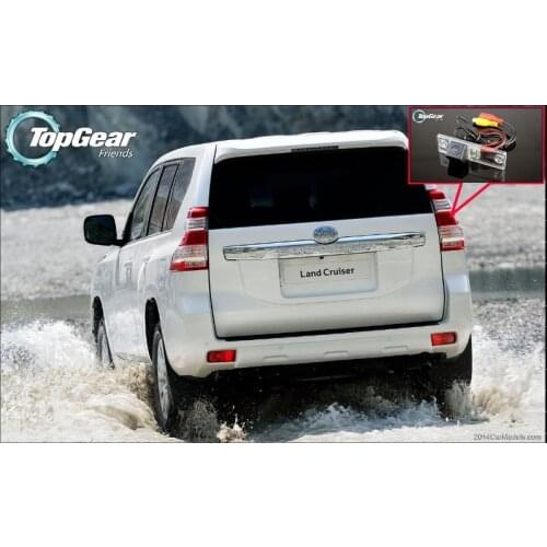 Car Camera For TOYOTA Land Cruiser Prado LC 150 LC150 High Quality Rear View Back Up Camera For TopGear Friends Use| CCD + RCA