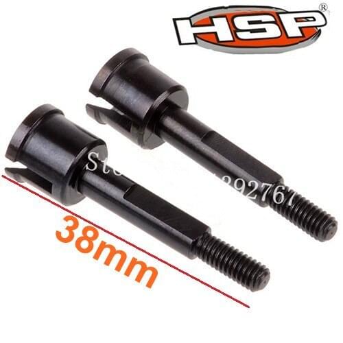 1 Pair HSP 15506 Wheel Axle 38mm For 1/10 Scale Models RC Car Remote Control Cars Spare Parts