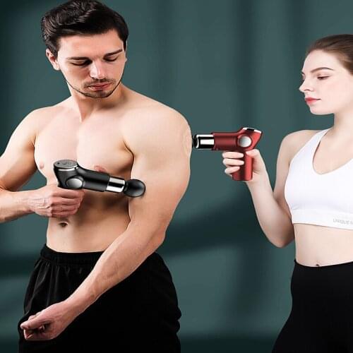 Massage Gun Rechargeable Deep Tissue Percussion Muscle Massagers For Pain Relief Handheld Electric Body Massager