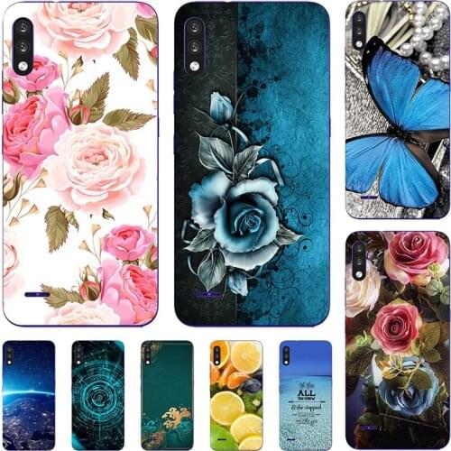 Fashion Flower Case For LG K22 Plus K 22 LM-K200 6.2" Cover Soft Silicone Cat Printing Capa Back Coque