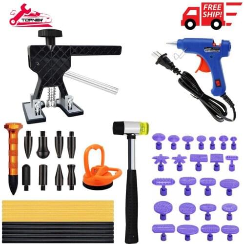 Auto Car Body Paintless Dent Repair Removal Tools Kit - Car Dent Puller Removal Dent Remover Kit for Automobile Body