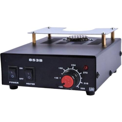 Desoldering station for Desoldering of components rework station preheating station