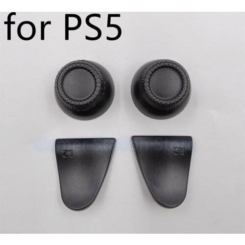 1set L2 R2 Extended Trigger Button+cap For Playstation5 PS5 controller replacement accessories