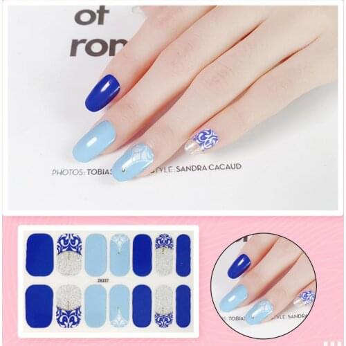 1 Set Nail Decor Stickers Multiple Styles Exquisite Nail Care Creative 2D Nail Art Design Decals for Nail Salon