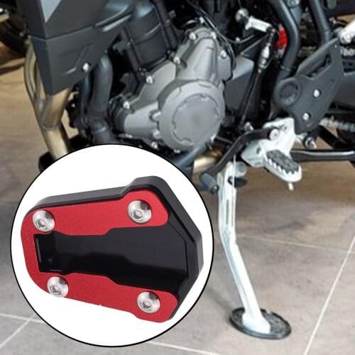 1Pcs CNC Aluminum Motorcycle Kickstand Side Stand Mount Extension Pad for HONDA CRF300L CRF300 Rally 2021-2022