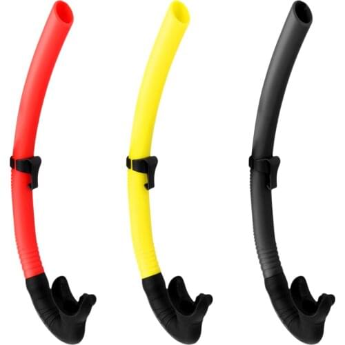 1 Pcs 37 cm Silicone Wet Breathing Tube Mouthpiece Underwater Free Scuba Diving Snorkeling Spearfishing Gear Men Women Kids